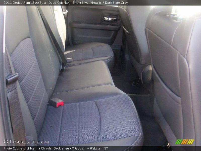 Bright Silver Metallic / Dark Slate Gray 2011 Dodge Ram 1500 Sport Quad Cab 4x4