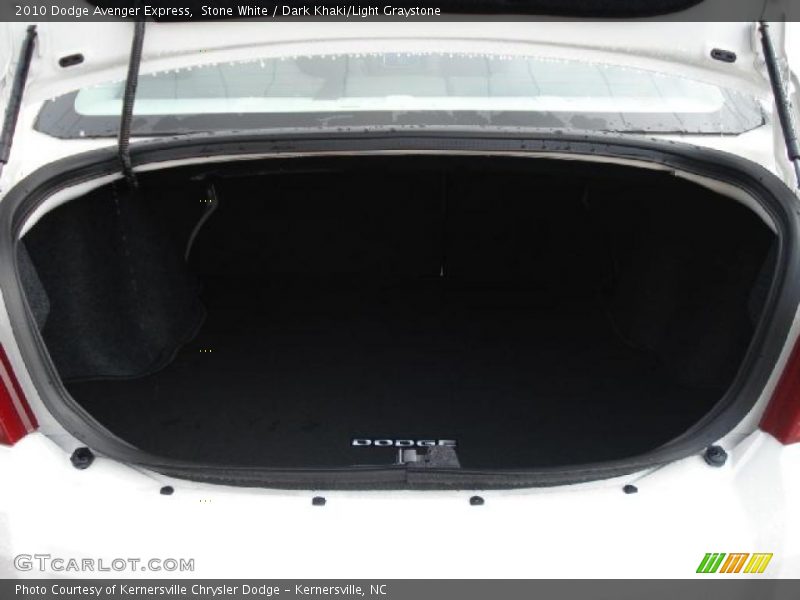 Stone White / Dark Khaki/Light Graystone 2010 Dodge Avenger Express