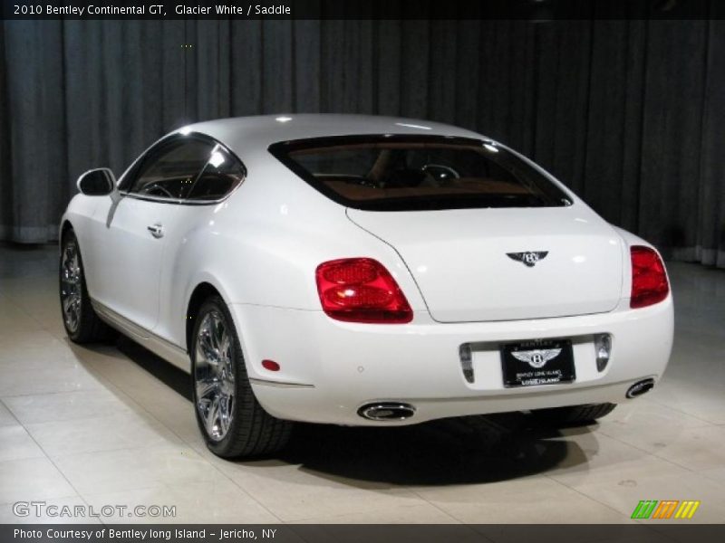 Glacier White / Saddle 2010 Bentley Continental GT