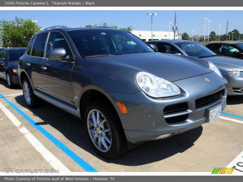 Titanium Metallic / Black 2006 Porsche Cayenne S