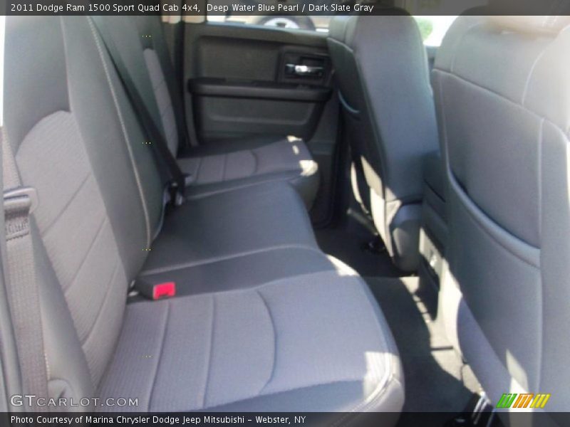 Deep Water Blue Pearl / Dark Slate Gray 2011 Dodge Ram 1500 Sport Quad Cab 4x4
