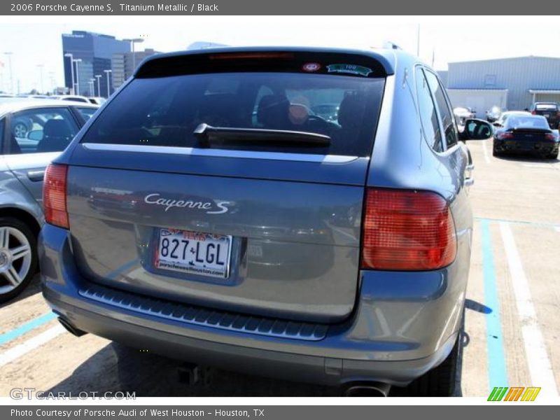 Titanium Metallic / Black 2006 Porsche Cayenne S