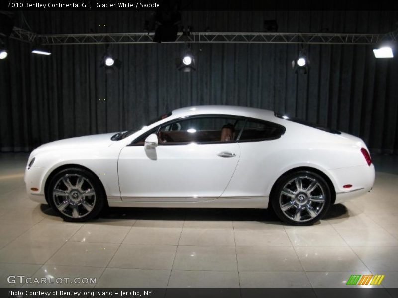 Glacier White / Saddle 2010 Bentley Continental GT
