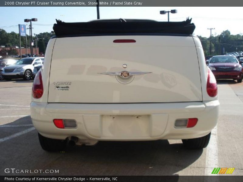 Stone White / Pastel Slate Gray 2008 Chrysler PT Cruiser Touring Convertible
