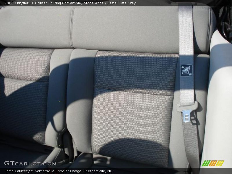 Stone White / Pastel Slate Gray 2008 Chrysler PT Cruiser Touring Convertible