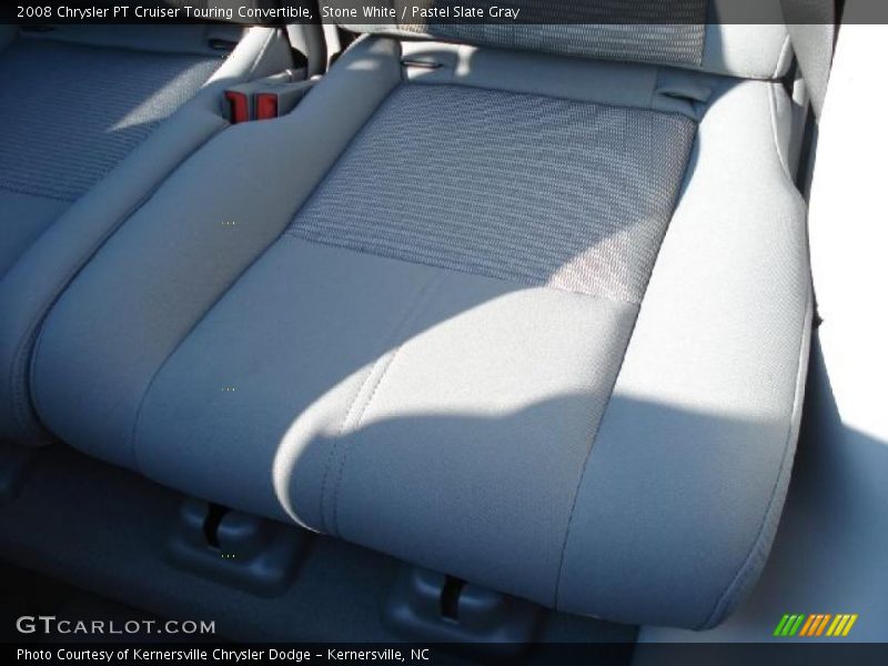 Stone White / Pastel Slate Gray 2008 Chrysler PT Cruiser Touring Convertible
