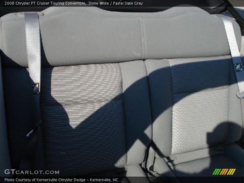 Stone White / Pastel Slate Gray 2008 Chrysler PT Cruiser Touring Convertible