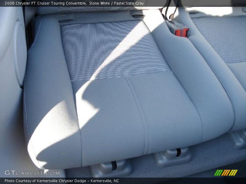 Stone White / Pastel Slate Gray 2008 Chrysler PT Cruiser Touring Convertible
