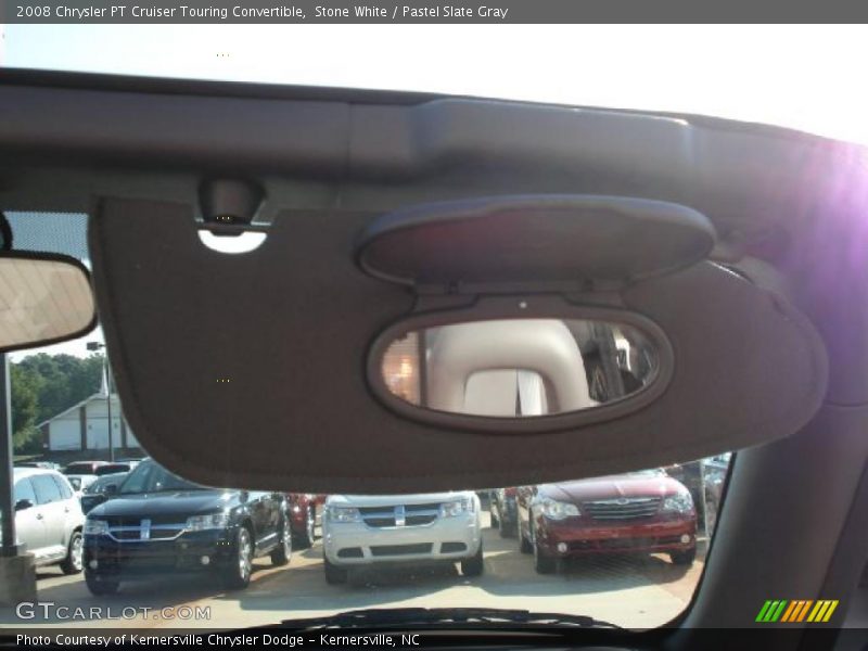 Stone White / Pastel Slate Gray 2008 Chrysler PT Cruiser Touring Convertible
