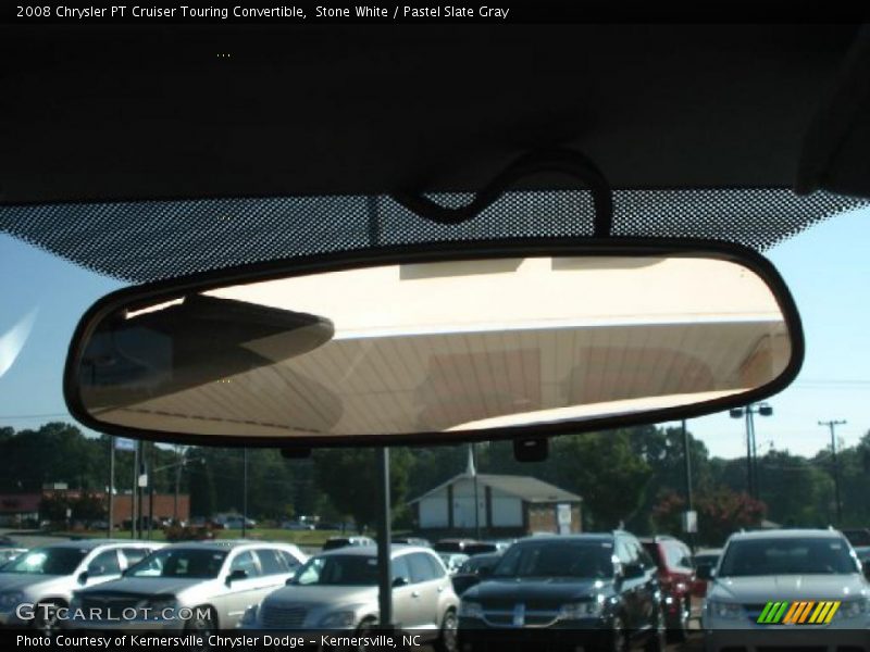 Stone White / Pastel Slate Gray 2008 Chrysler PT Cruiser Touring Convertible