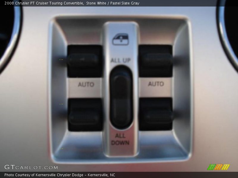 Stone White / Pastel Slate Gray 2008 Chrysler PT Cruiser Touring Convertible