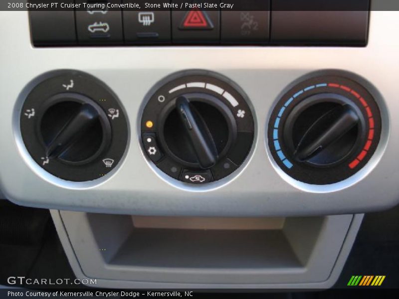 Stone White / Pastel Slate Gray 2008 Chrysler PT Cruiser Touring Convertible