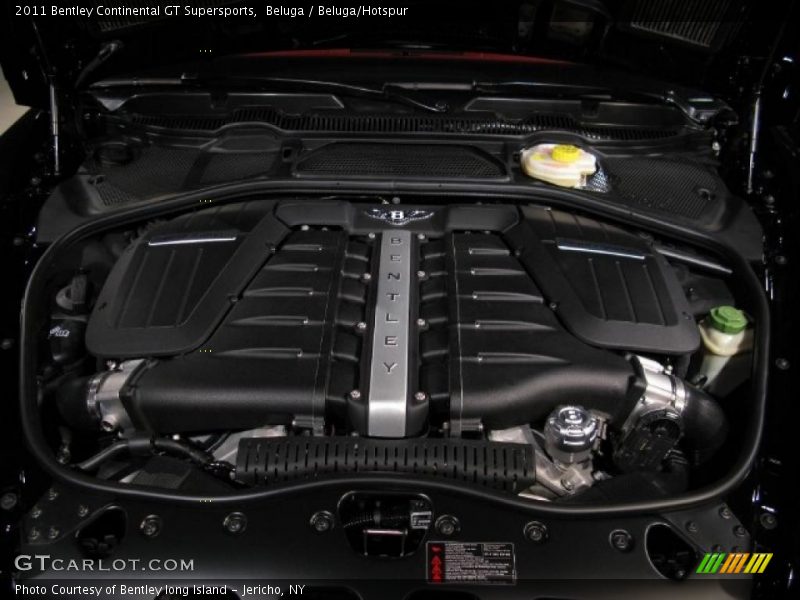  2011 Continental GT Supersports Engine - 6.0 Liter Twin-Turbocharged DOHC 48-Valve VVT W12