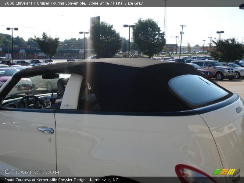 Stone White / Pastel Slate Gray 2008 Chrysler PT Cruiser Touring Convertible