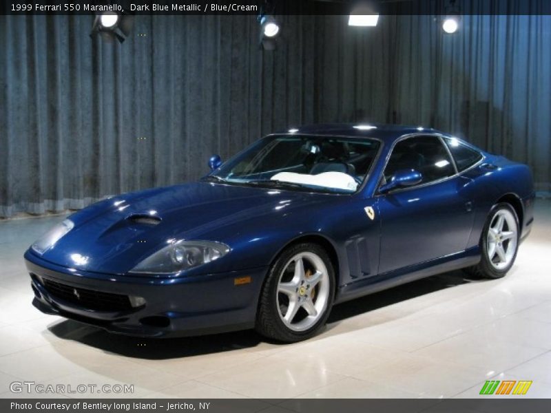 Dark Blue Metallic / Blue/Cream 1999 Ferrari 550 Maranello