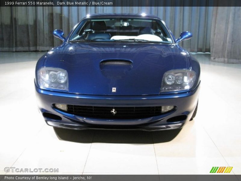 Dark Blue Metallic / Blue/Cream 1999 Ferrari 550 Maranello