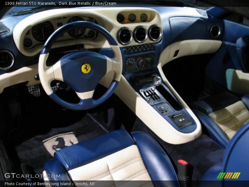  1999 550 Maranello  Blue/Cream Interior