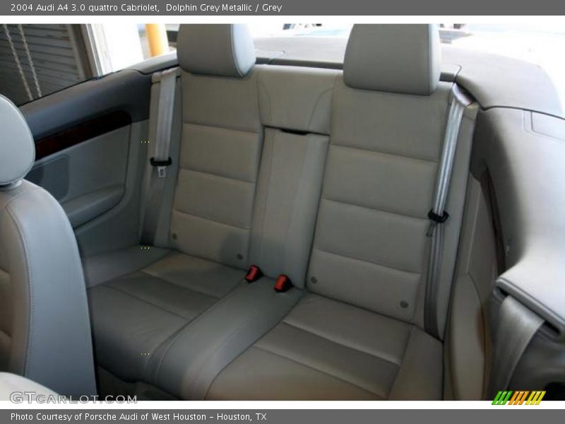Dolphin Grey Metallic / Grey 2004 Audi A4 3.0 quattro Cabriolet