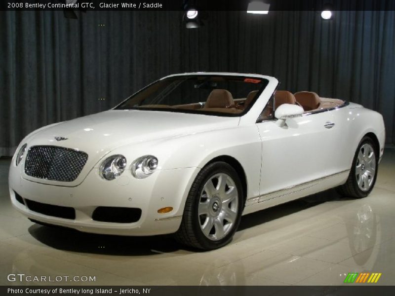 Glacier White / Saddle 2008 Bentley Continental GTC