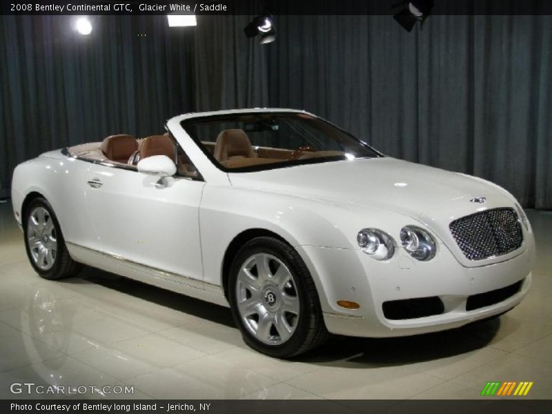 Glacier White / Saddle 2008 Bentley Continental GTC