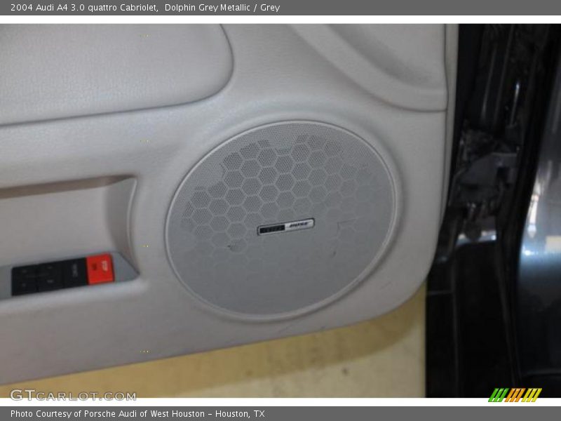Dolphin Grey Metallic / Grey 2004 Audi A4 3.0 quattro Cabriolet