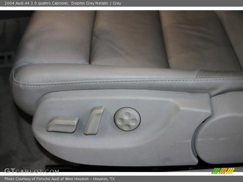Dolphin Grey Metallic / Grey 2004 Audi A4 3.0 quattro Cabriolet