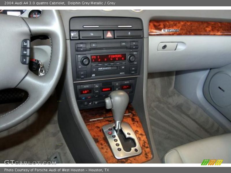 Dolphin Grey Metallic / Grey 2004 Audi A4 3.0 quattro Cabriolet