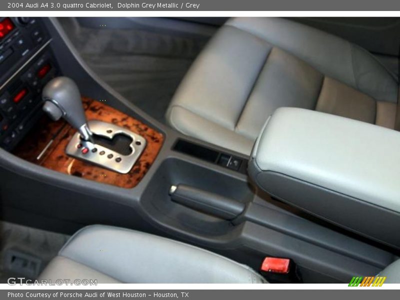 Dolphin Grey Metallic / Grey 2004 Audi A4 3.0 quattro Cabriolet