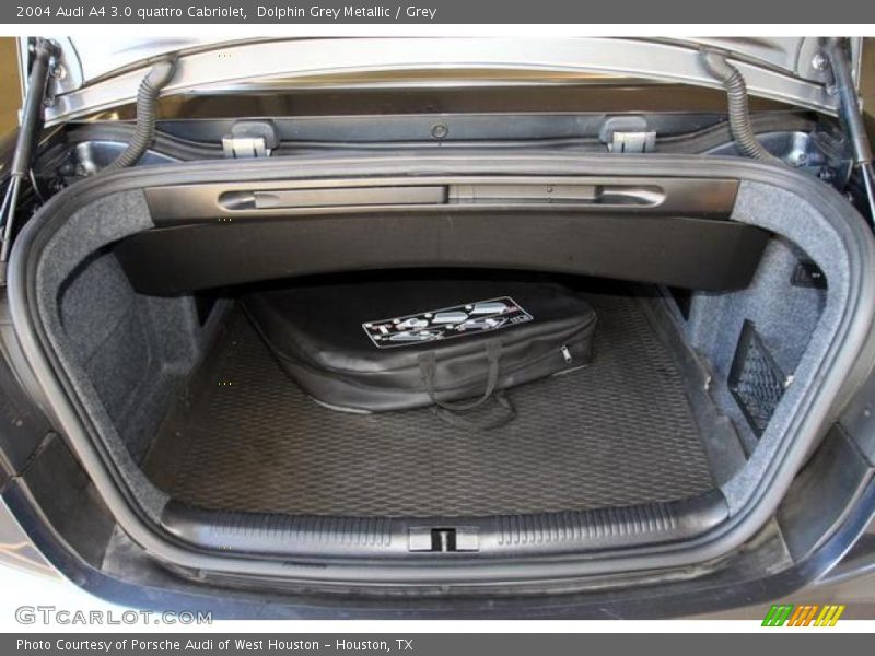 Dolphin Grey Metallic / Grey 2004 Audi A4 3.0 quattro Cabriolet