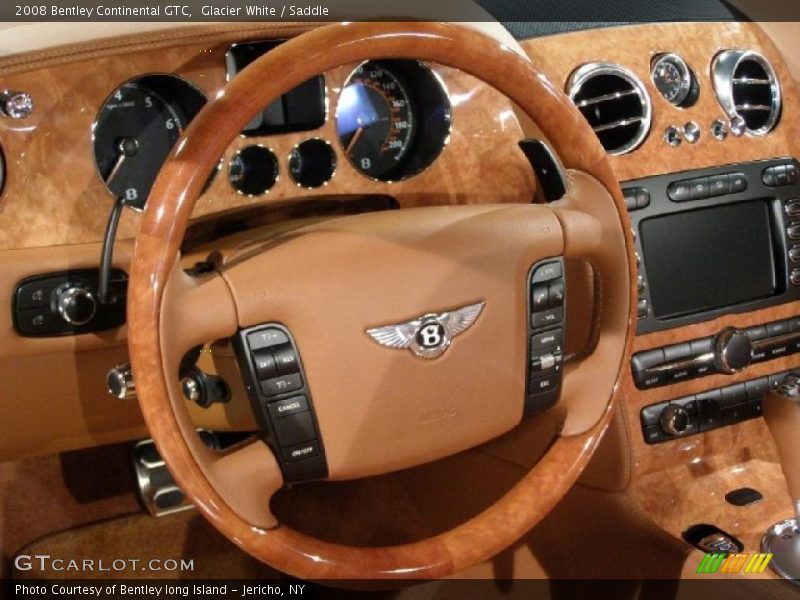 Glacier White / Saddle 2008 Bentley Continental GTC