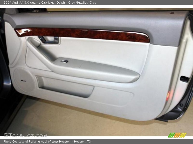 Dolphin Grey Metallic / Grey 2004 Audi A4 3.0 quattro Cabriolet
