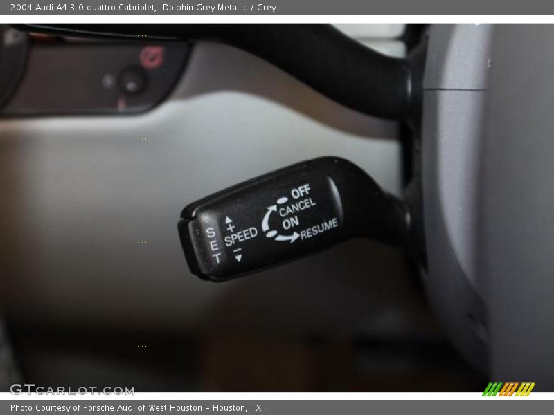 Dolphin Grey Metallic / Grey 2004 Audi A4 3.0 quattro Cabriolet