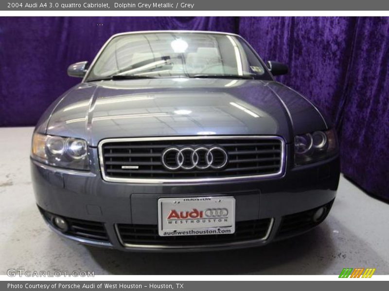 Dolphin Grey Metallic / Grey 2004 Audi A4 3.0 quattro Cabriolet