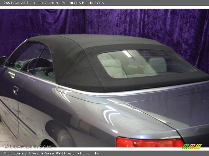 Dolphin Grey Metallic / Grey 2004 Audi A4 3.0 quattro Cabriolet