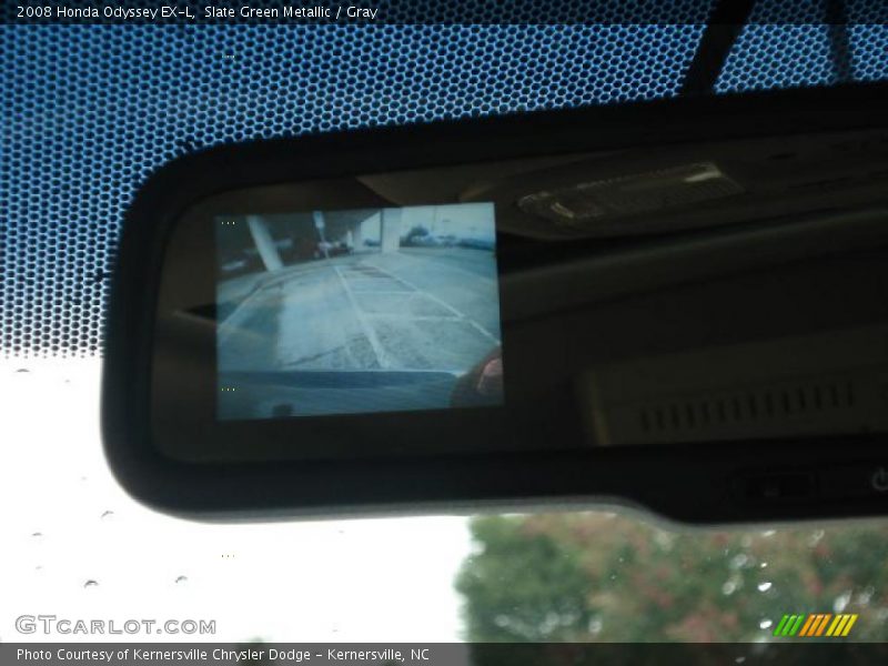 Slate Green Metallic / Gray 2008 Honda Odyssey EX-L