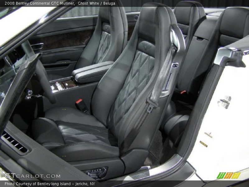 Ghost White / Beluga 2008 Bentley Continental GTC Mulliner