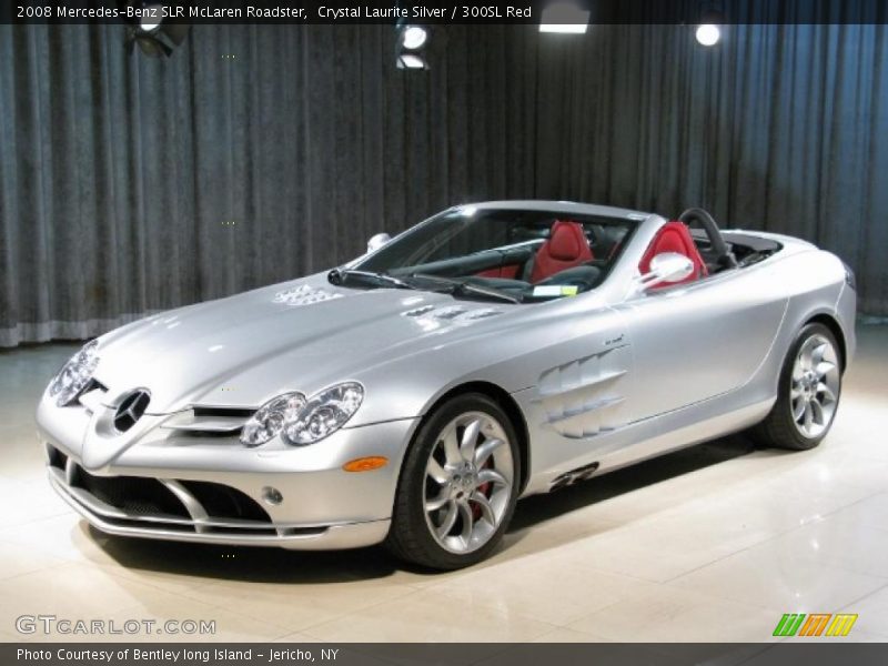 Crystal Laurite Silver / 300SL Red 2008 Mercedes-Benz SLR McLaren Roadster