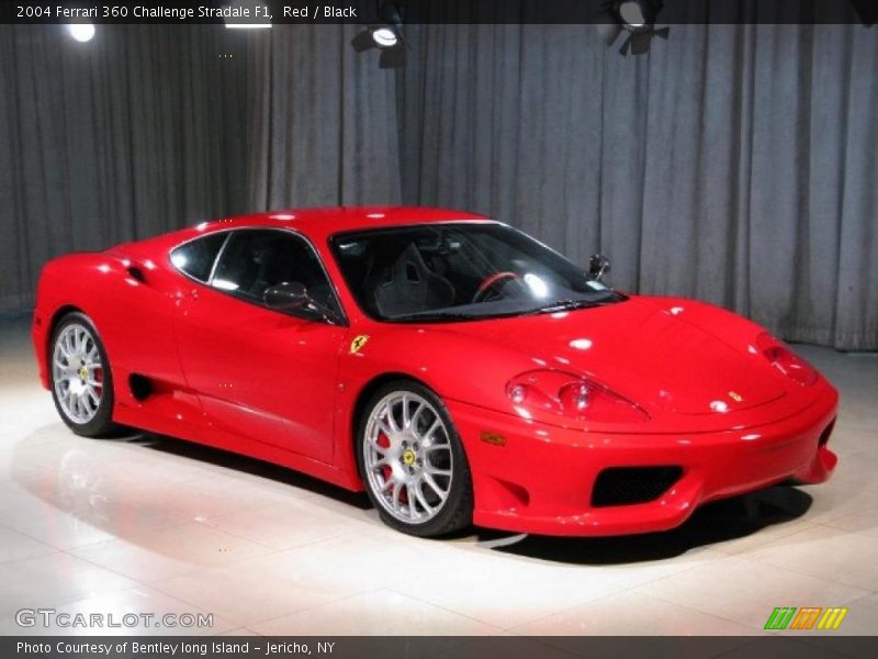 Red / Black 2004 Ferrari 360 Challenge Stradale F1