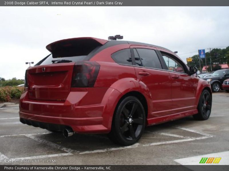 Inferno Red Crystal Pearl / Dark Slate Gray 2008 Dodge Caliber SRT4