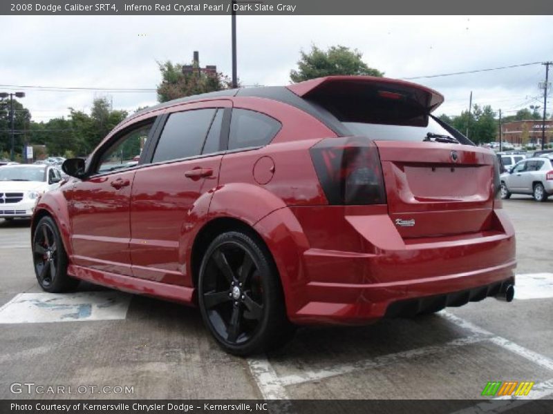 Inferno Red Crystal Pearl / Dark Slate Gray 2008 Dodge Caliber SRT4
