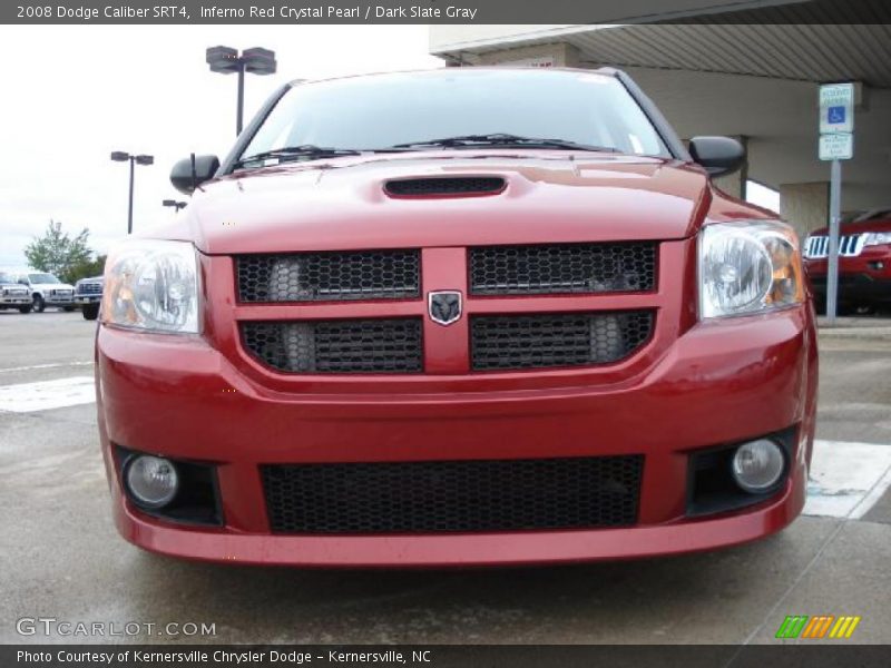 Inferno Red Crystal Pearl / Dark Slate Gray 2008 Dodge Caliber SRT4