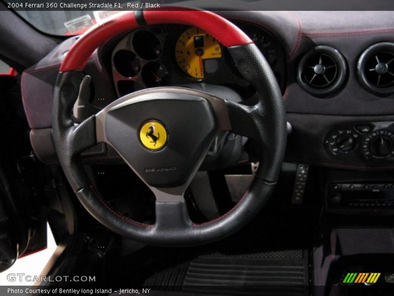 Red / Black 2004 Ferrari 360 Challenge Stradale F1