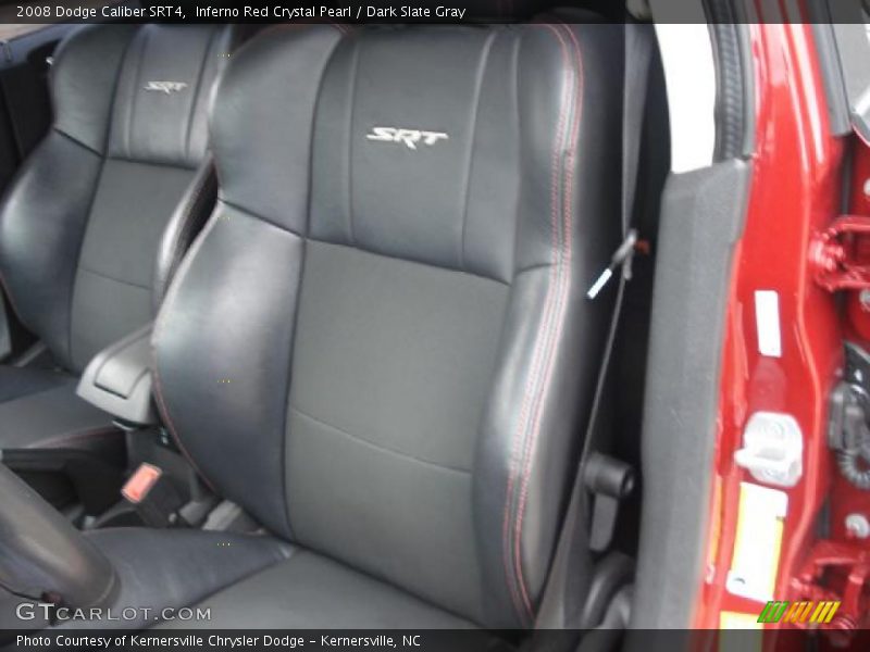 Inferno Red Crystal Pearl / Dark Slate Gray 2008 Dodge Caliber SRT4