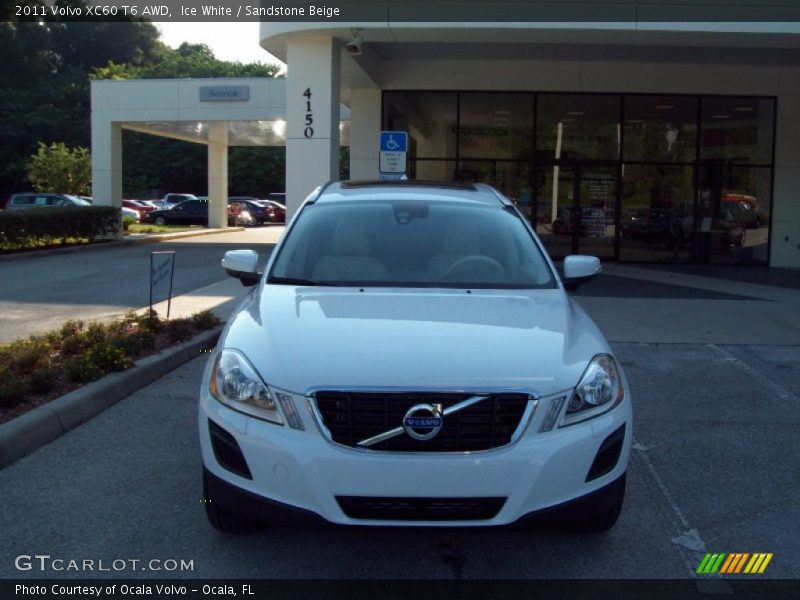 Ice White / Sandstone Beige 2011 Volvo XC60 T6 AWD