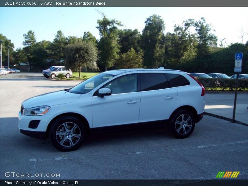 Ice White / Sandstone Beige 2011 Volvo XC60 T6 AWD