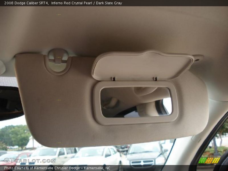 Inferno Red Crystal Pearl / Dark Slate Gray 2008 Dodge Caliber SRT4