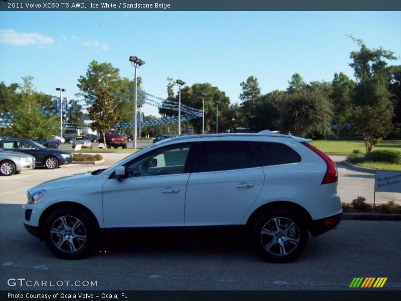 Ice White / Sandstone Beige 2011 Volvo XC60 T6 AWD