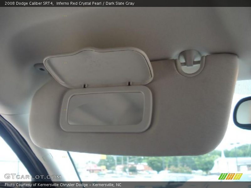 Inferno Red Crystal Pearl / Dark Slate Gray 2008 Dodge Caliber SRT4
