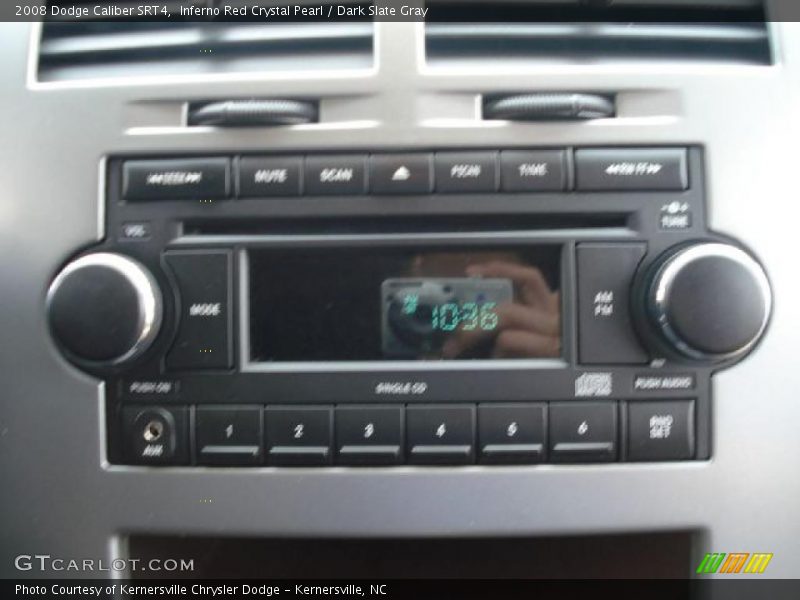 Inferno Red Crystal Pearl / Dark Slate Gray 2008 Dodge Caliber SRT4