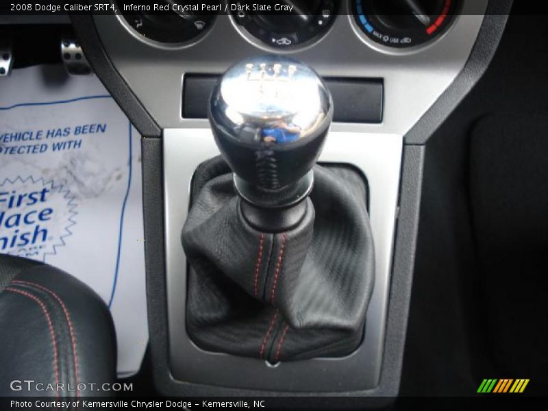 Inferno Red Crystal Pearl / Dark Slate Gray 2008 Dodge Caliber SRT4